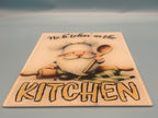 No B*tchin in the Kitchen - Glass Cutting Board. Ready to Ship!