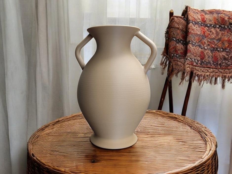 Ancient Greek Amphora Replica - A Timeless Decorative Vase - Custom Crafting Alliance, LLC