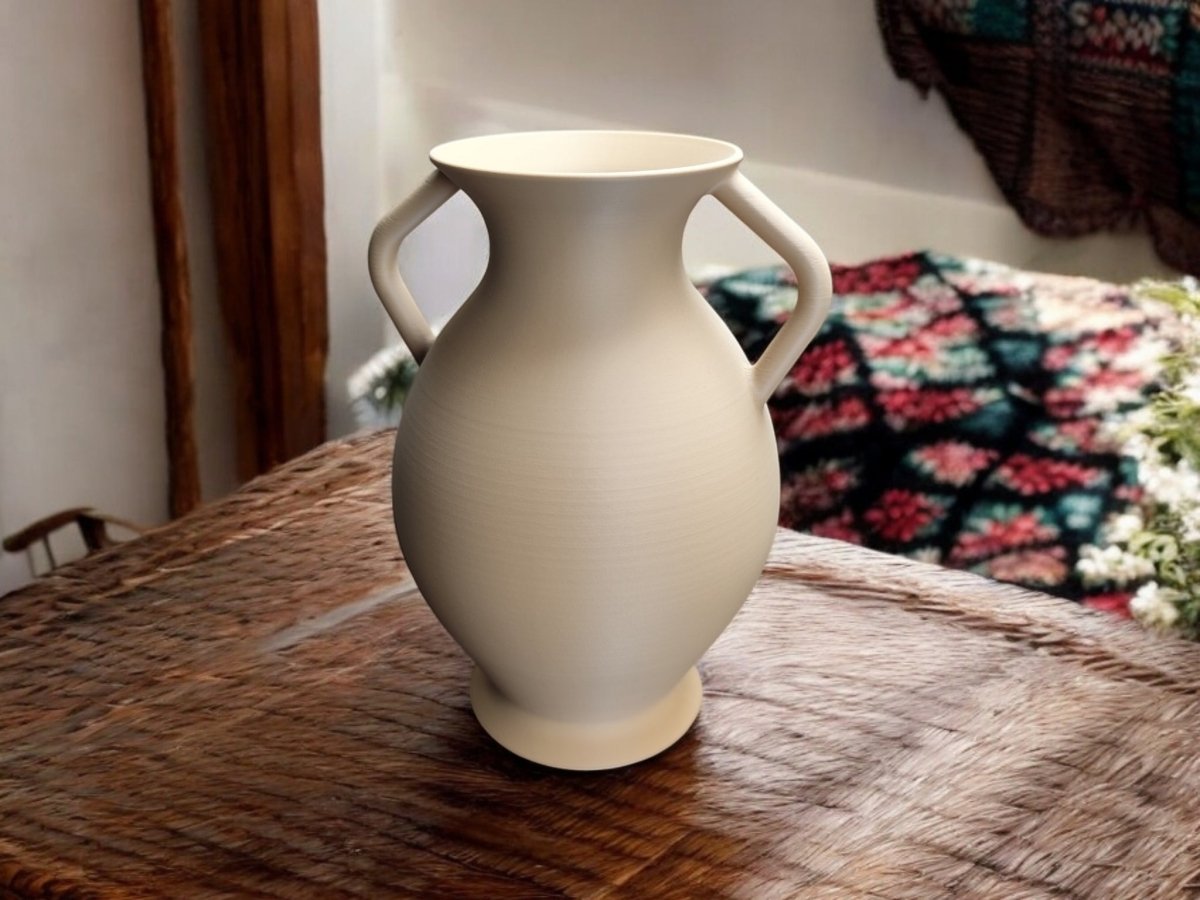 Ancient Greek Amphora Replica - A Timeless Decorative Vase - Custom Crafting Alliance, LLC