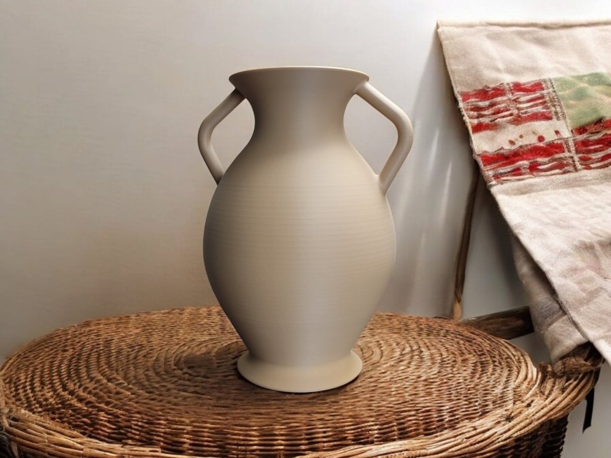 Ancient Greek Amphora Replica - A Timeless Decorative Vase - Custom Crafting Alliance, LLC