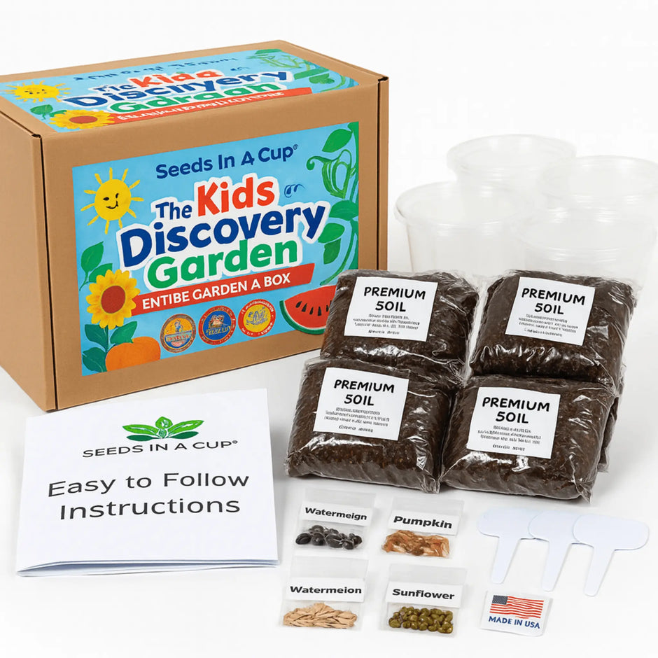 Kids Discovery Garden Kit | Educational STEM Seed Starter