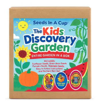 Kids Discovery Garden Kit | Educational STEM Seed Starter