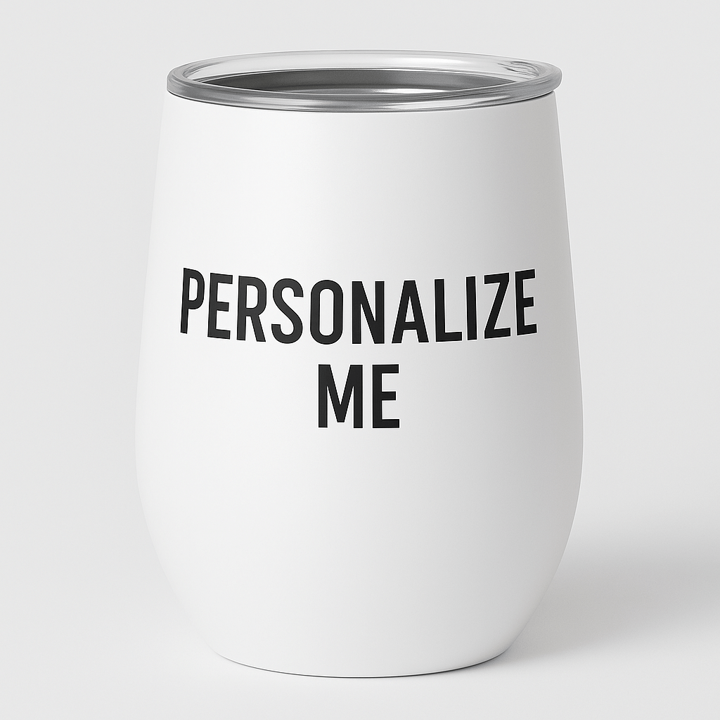 Personalized 10 - oz Wine Tumblers – Sip in Style with Custom Designs! - Custom Crafting Alliance, LLC