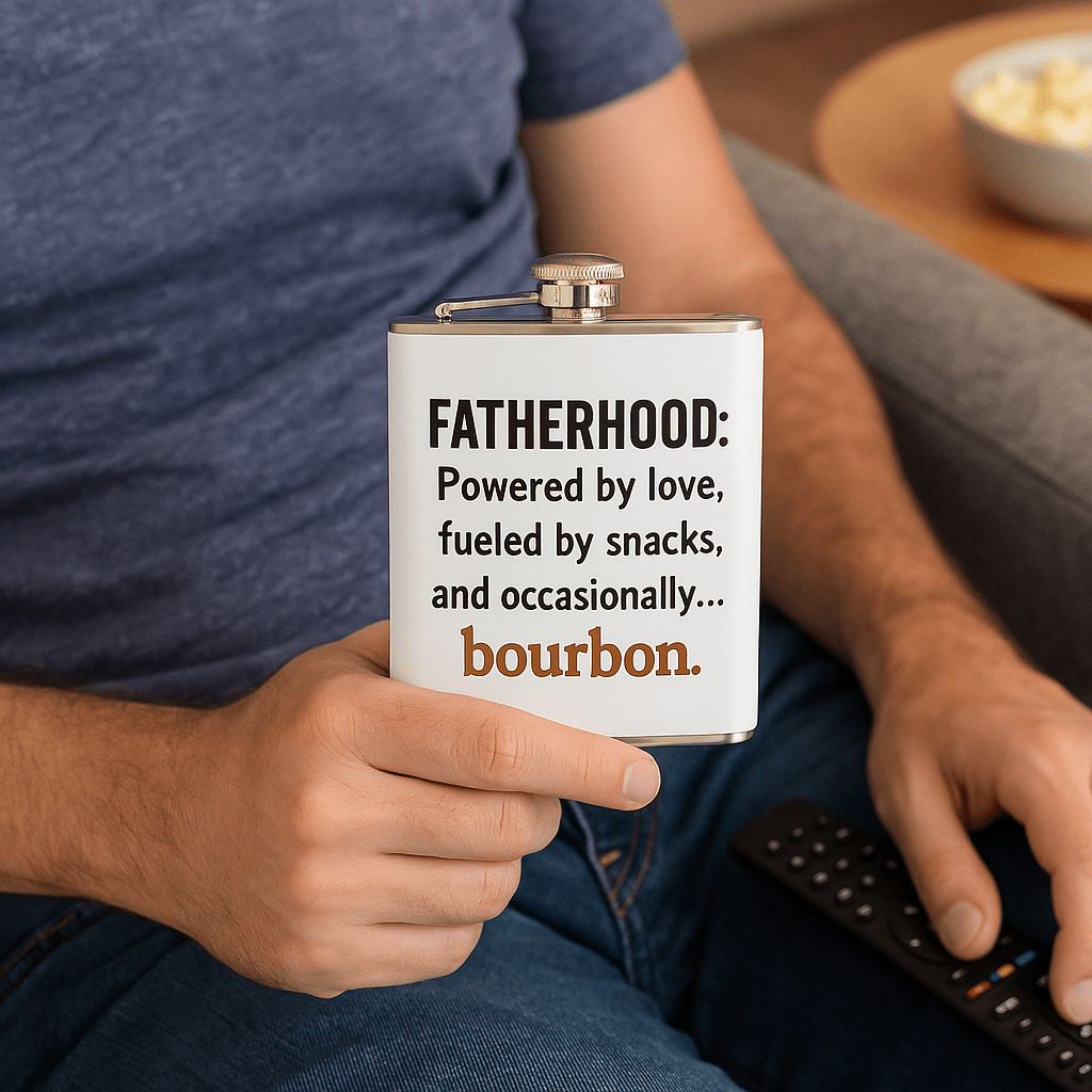 Personalized Colorful Hip Flask - Custom Crafting Alliance, LLC