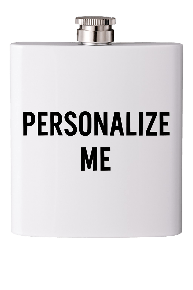 Personalized Colorful Hip Flask - Custom Crafting Alliance, LLC